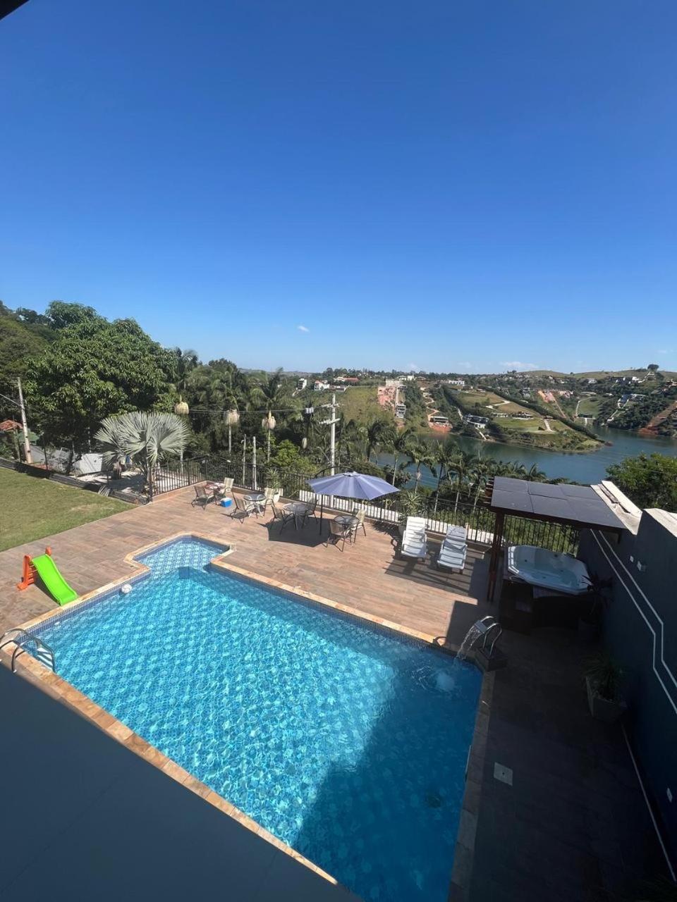 Chacara Gama Em Condominio Igarata-Sp - Jacuzzi Com Hidromassagem, Piscina E Sauna Exterior photo